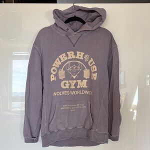 Darc Sport Purple Powerhouse Gym Hoodie